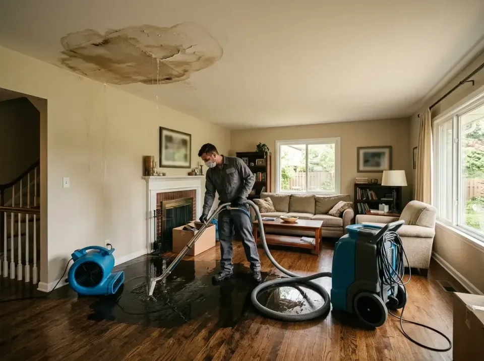 attic-pipe-burst-ceiling-drip-008 — frequently asked questions, Water Damage Restoration & Carpet Care in Leechburg, PA
